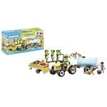 Playmobil 71442 Traktor s přívěsem a nádrží na vodu1