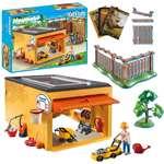 Playmobil 9368 Garáž s přístřeškem na kola3