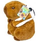 Plyšová kapybara s batohem Panda 22 cm1