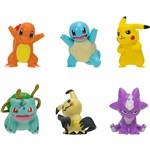 Pokémon akční figurky 6-Pack 5 cm Pikachu, Squirtle, Charmander, Bulbasaur, Mimikyu a Toxel2