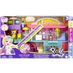 Polly Pocket 3-úrovňové nákupní centrum Rainbow HHX781