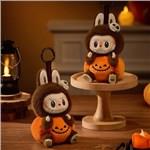 Pop Mart Labubu Happy Halloween Party Series-Sitting Pumpkin Vinyl Plush Pendant3