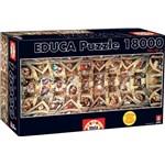 Puzzle EDUCA 18000 dílků - Michelangelo, Strop Sixtinské kaple1