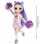 MGA Rainbow High Cheer Doll panenka Violet Willow4