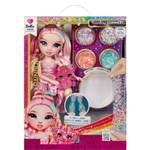 Lalka Rainbow High ze szlamem i brokatem - Bella (różowa)5