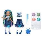 Lalka Rainbow High ze szlamem i brokatem - Skyler (niebieska)3