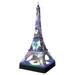 RAVENSBURGER Svítící 3D puzzle Noční edice Eiffelova věž s Disney motivem 216 dílků1