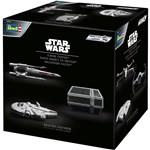 Revell - Adventný kalendár Star Wars 3v1 X-Wing Tie Fighter Millennium Falcon 010447