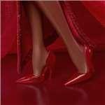 Sběratelská Barbie Signature 80. výročí v brokátových šatech JBJ189