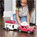 Schleich 42535 Dobrodružné auto s prívesom a koňom8