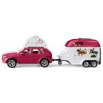 Schleich 42535 Dobrodružné auto s prívesom a koňom3