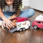 Schleich 42535 Dobrodružné auto s prívesom a koňom9