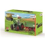 Schleich 42608 Traktor s přívěsem1