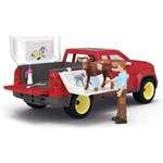 Schleich 42727 VETERINÁŘ Auto Návštěva veterináře na farmě2