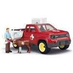 Schleich 42727 VETERINÁŘ Auto Návštěva veterináře na farmě1