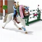 Schleich 72105 Velký jezdecký turnaj s konmi 42338 a Ppck-up s přívěsem a koněm 423465