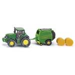 SIKU Farmer - Traktor John Deere + balíkovačka 1:321