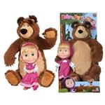 Simba Máša a medvěd Set Míša plyšový 43 cm a panenka Máša 23 cm1