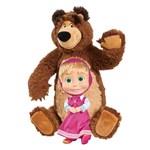 Simba Máša a medvěd Set Míša plyšový 43 cm a panenka Máša 23 cm2