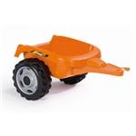Šlapací traktor Builder Max s bagrem a vozíkem oranžový 1