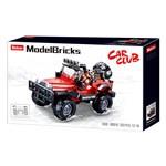 Sluban Model Bricks M38-B0816 Off Road Červený 4x42
