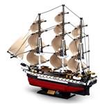 Sluban Model Bricks M38-B0836 Fregata USS Constitution plachetní válečná loď1