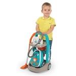 Smoby úklidový vozík s elektronickým vysavačem Vacuum Cleaner s 9 doplňky 3303092