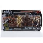 Star Wars balení 3 figurek s kartami - Han Solo C3PO Chewbacca1