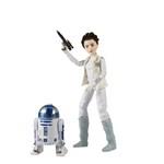 Star Wars princezna Leia a R2D2 panenka 28 cm1