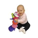 K's Kids Stonožka růžová s kousátkem na prořezávání prvních zoubků 48 cm dlouhá2