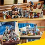 Středověký hrad a rytíři na koních4