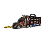 Teamsterz auto transportér s rampou kufřík 2v1 set s 9 autíčky a doplňky1