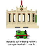 Fisher Price Thomas & Friends - Přístřešek s vláčkem Percy1