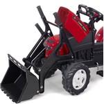 Traktor šlapací Lander 240X s přední lžící  a valníkem červe3