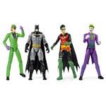 Velká sada velkých figurek 4 v 1 DC Comics Batman, Robin, Joker, Riddler Man 30 cm2